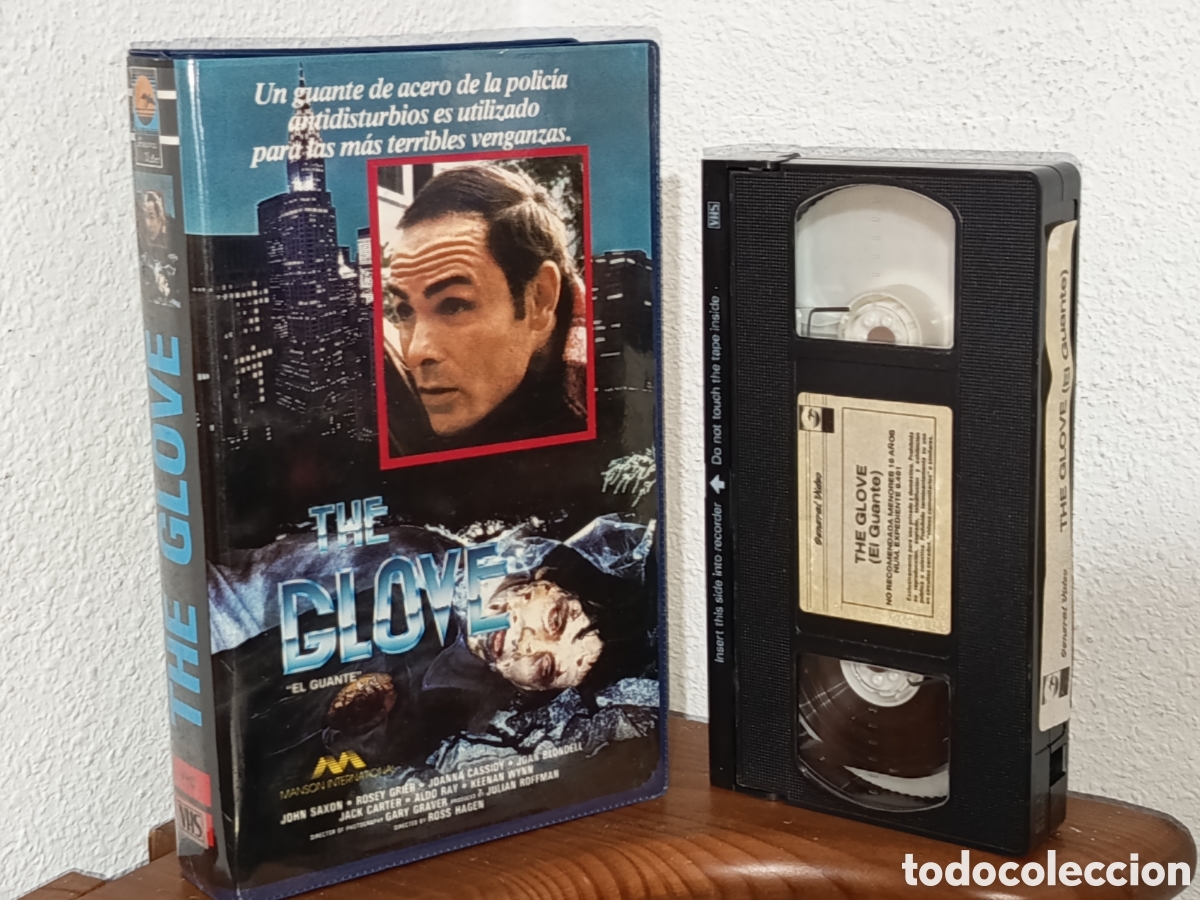 Cine: Te glove, el guante. Pel&iacute;cula VHS