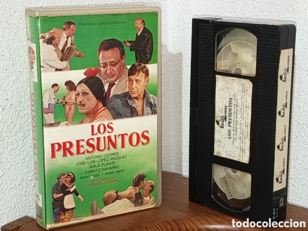 Cine: Los presuntos. Antonio ozores. Pel&iacute;cula VHS