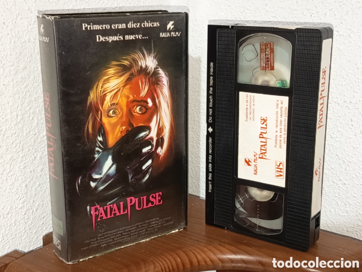Cine: Fatal pulse. Pel&iacute;cula VHS - Foto 1