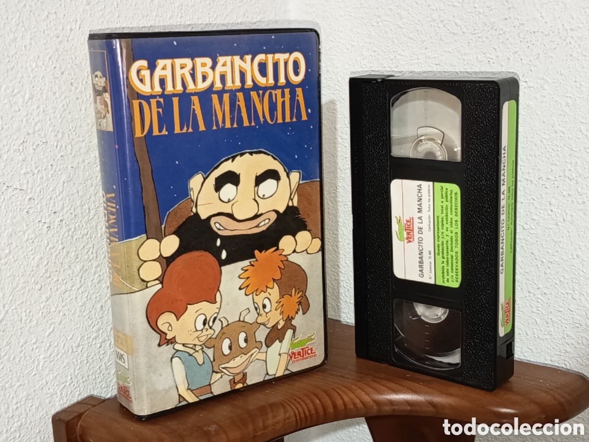 Cine: Garbancito de la Mancha. Pel&iacute;cula VHS