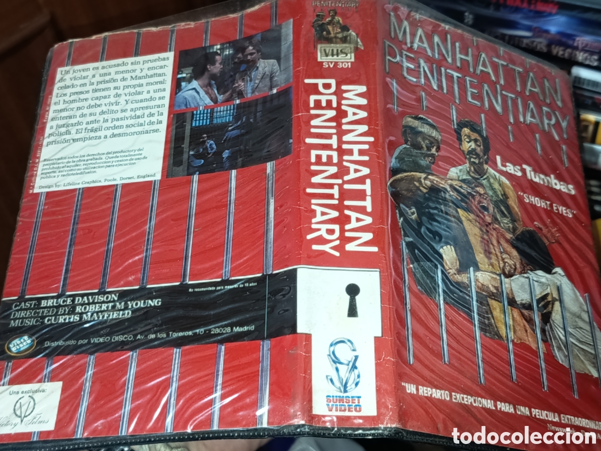 Cine: Manhattan penitentiary. Pel&iacute;cula VHS - Foto 2