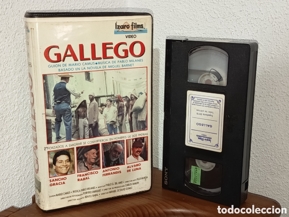 Cine: Gallego. Pel&iacute;cula VHS