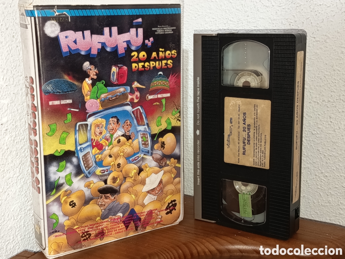 Cine: Rufufu 20 a&ntilde;os despu&eacute;s. Pel&iacute;cula VHS