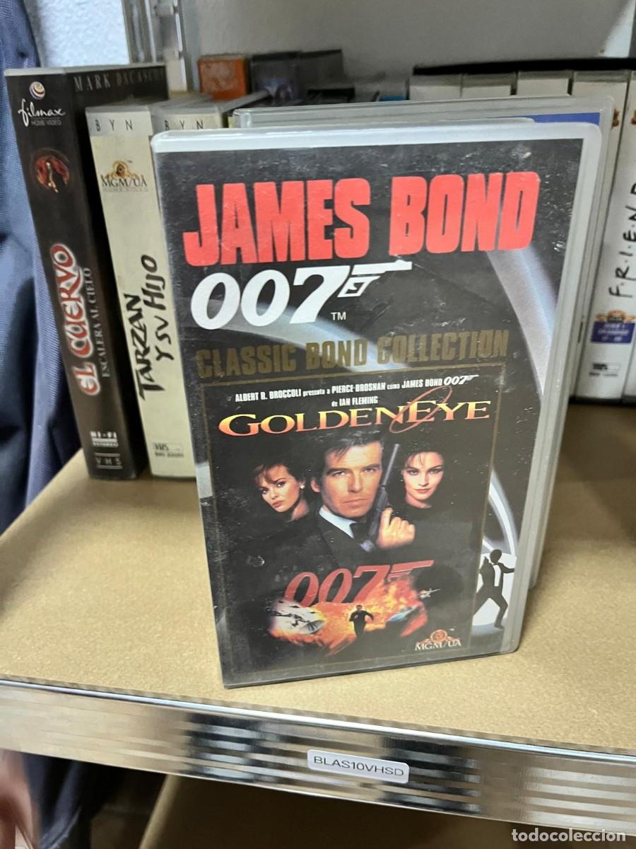 Cine: BLAS10VHSD &ndash; pelicula VHS --------- GoldenEye (James Bond 007, 1995).