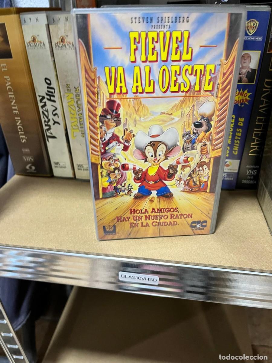 Cine: BLAS10VHSD &ndash; pelicula VHS -------- Fievel va al Oeste (1991).