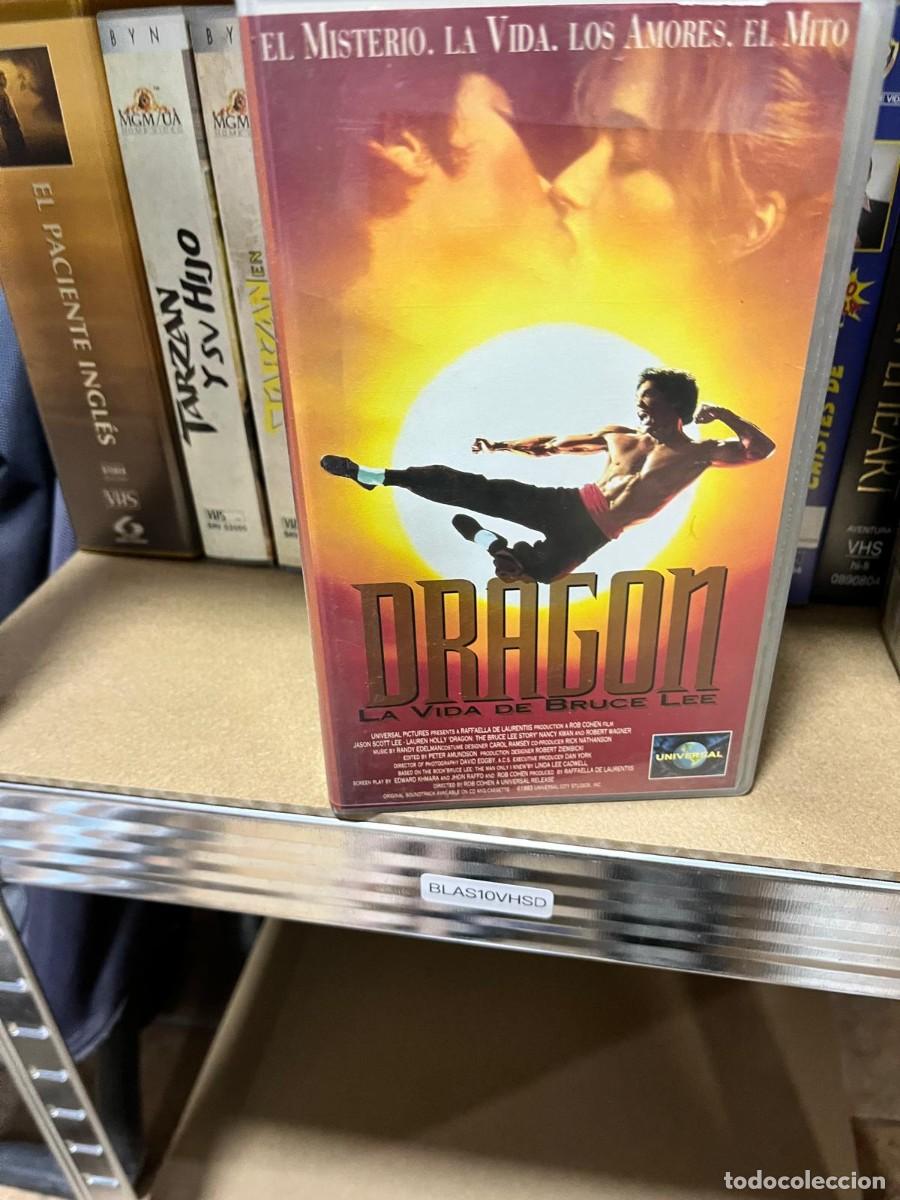 Cine: BLAS10VHSD &ndash; pelicula VHS -------- Dragon: La vida de Bruce Lee (1993).