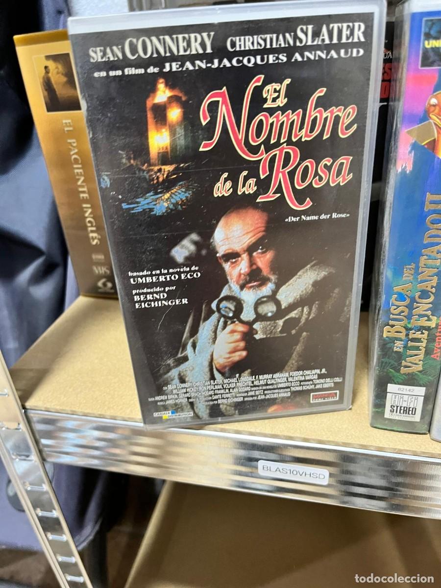 Cine: BLAS10VHSD &ndash; pelicula VHS -------- El nombre de la rosa (1986).