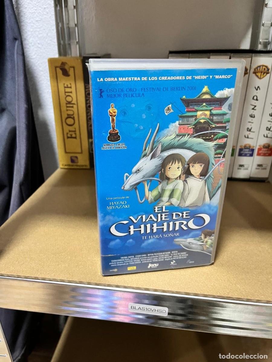 Cine: BLAS10VHSD &ndash; pelicula VHS -------- El viaje de Chihiro (2001)