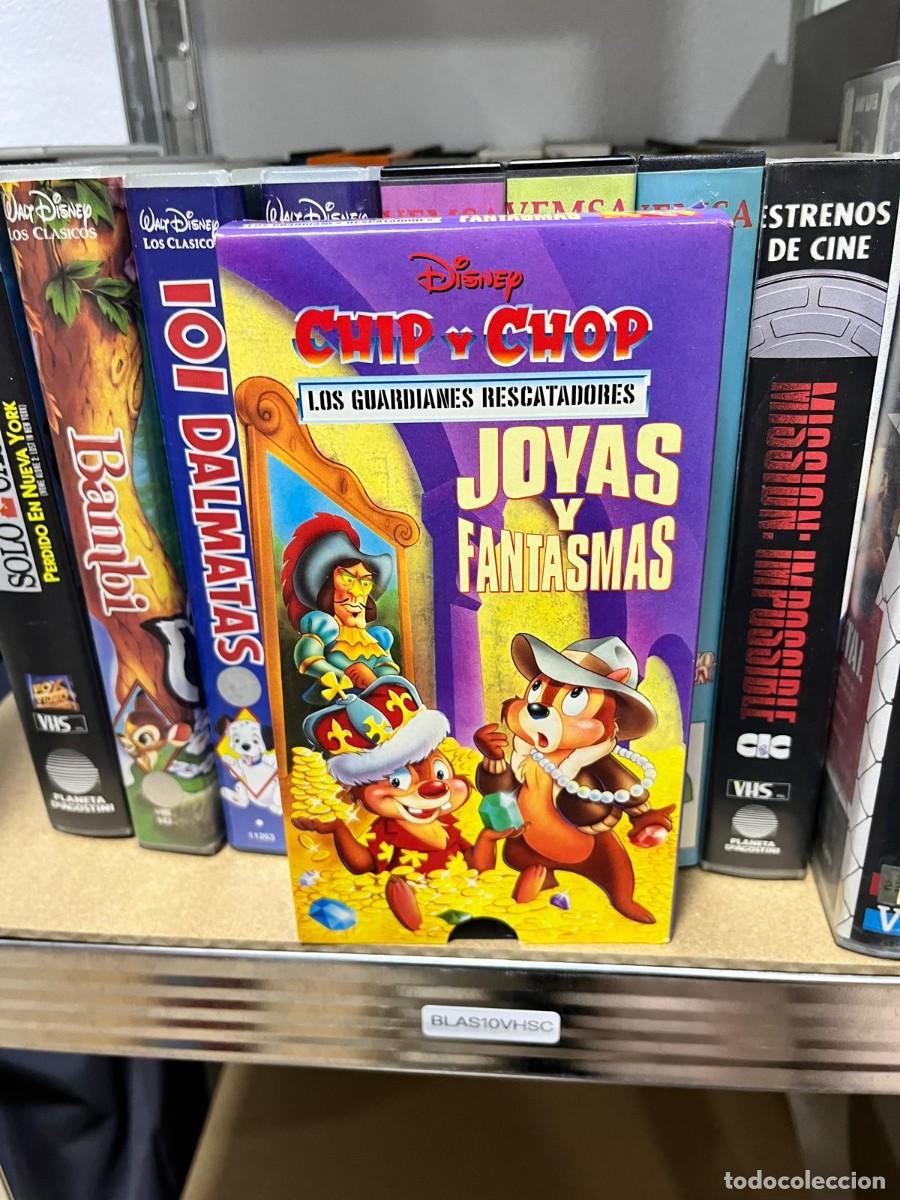 Cine: BLAS10VHSC - Pel&iacute;cula VHS: Chip y Chop: Los Guardianes Rescatadores - Joyas y Fantasmas &ndash; Disney.