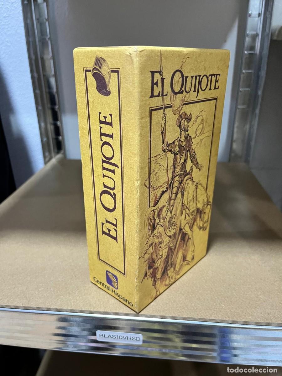 Cine: BLAS10VHSD - Pel&iacute;cula VHS: El Quijote &ndash; Adaptaci&oacute;n/Documental. 2 VHS