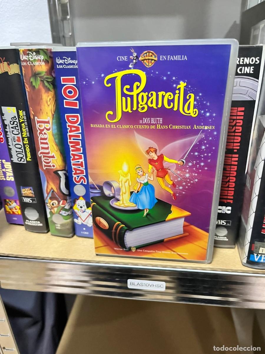 Cine: BLAS10VHSC - Pel&iacute;cula VHS: Pulgarcita &ndash; Animaci&oacute;n/Fantas&iacute;a familiar basada en el cuento