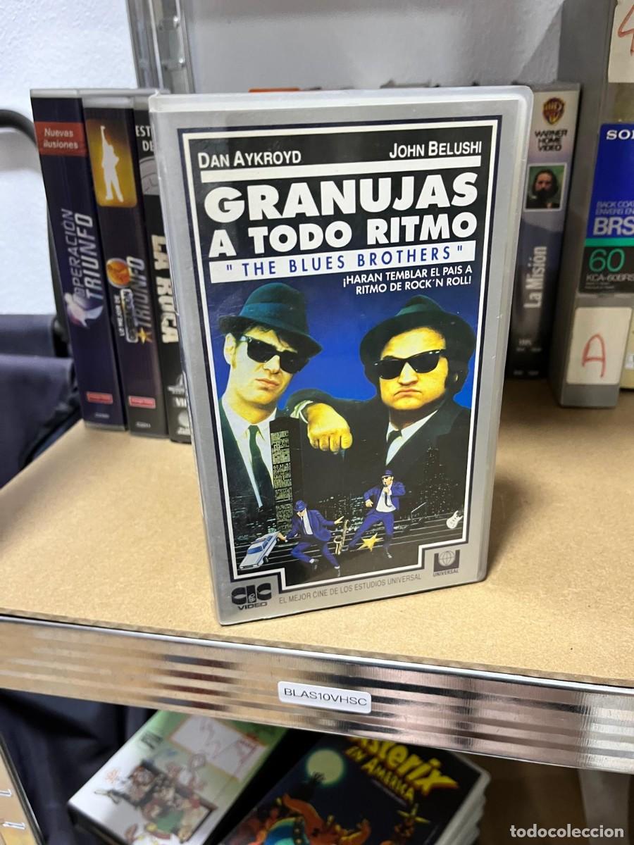 Cine: BLAS10VHSC - VHS DAN AYKROYD JOHN BELUSHI SO GRANUJAS A TODO RITMO BRS THE BLUES BROTHERS&rdquo;
