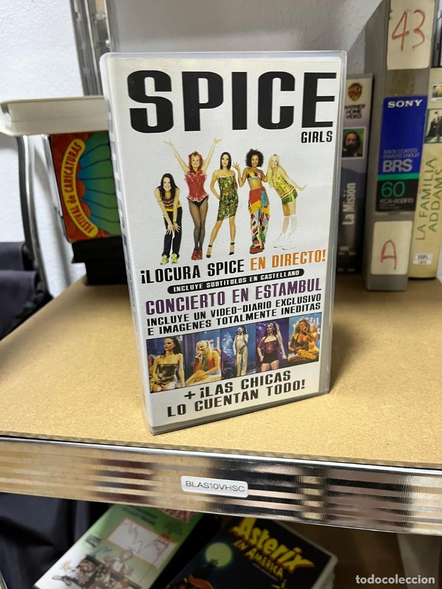Cine: BLAS10VHSC VHS SPICE GIRLS iLOCURA EN DIRECTO! INCLUYE SUBTITULOS EN CASTELLANO