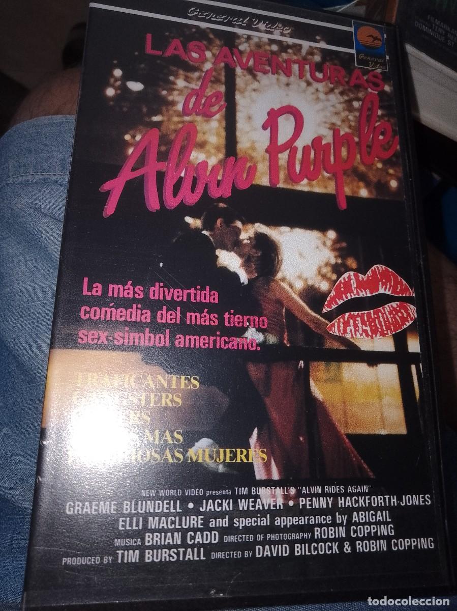 Cine: Las aventuras de Alvin purple vhs