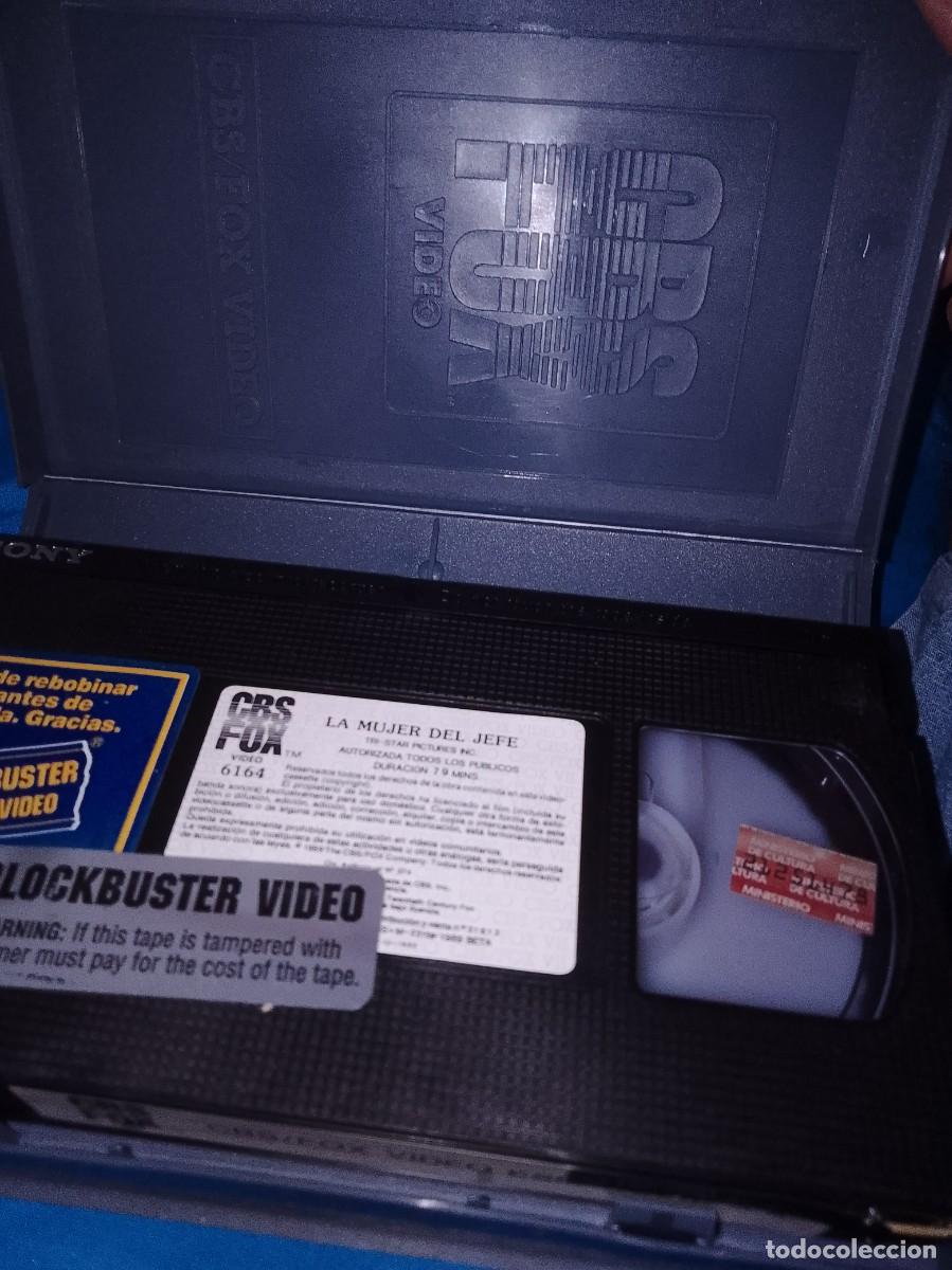 Cine: La mujer del jefe vhs - Foto 2
