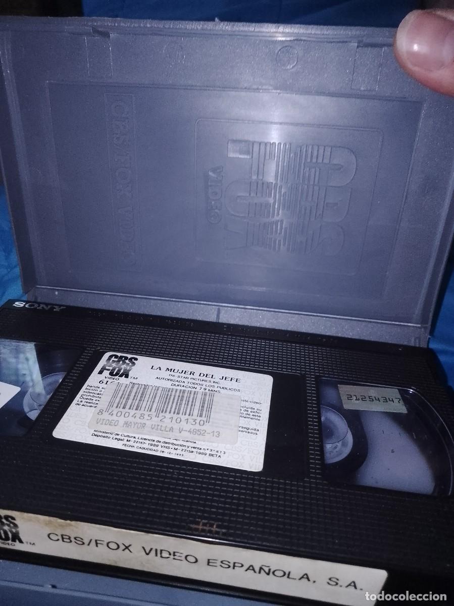 Cine: La mujer del jefe vhs - Foto 2