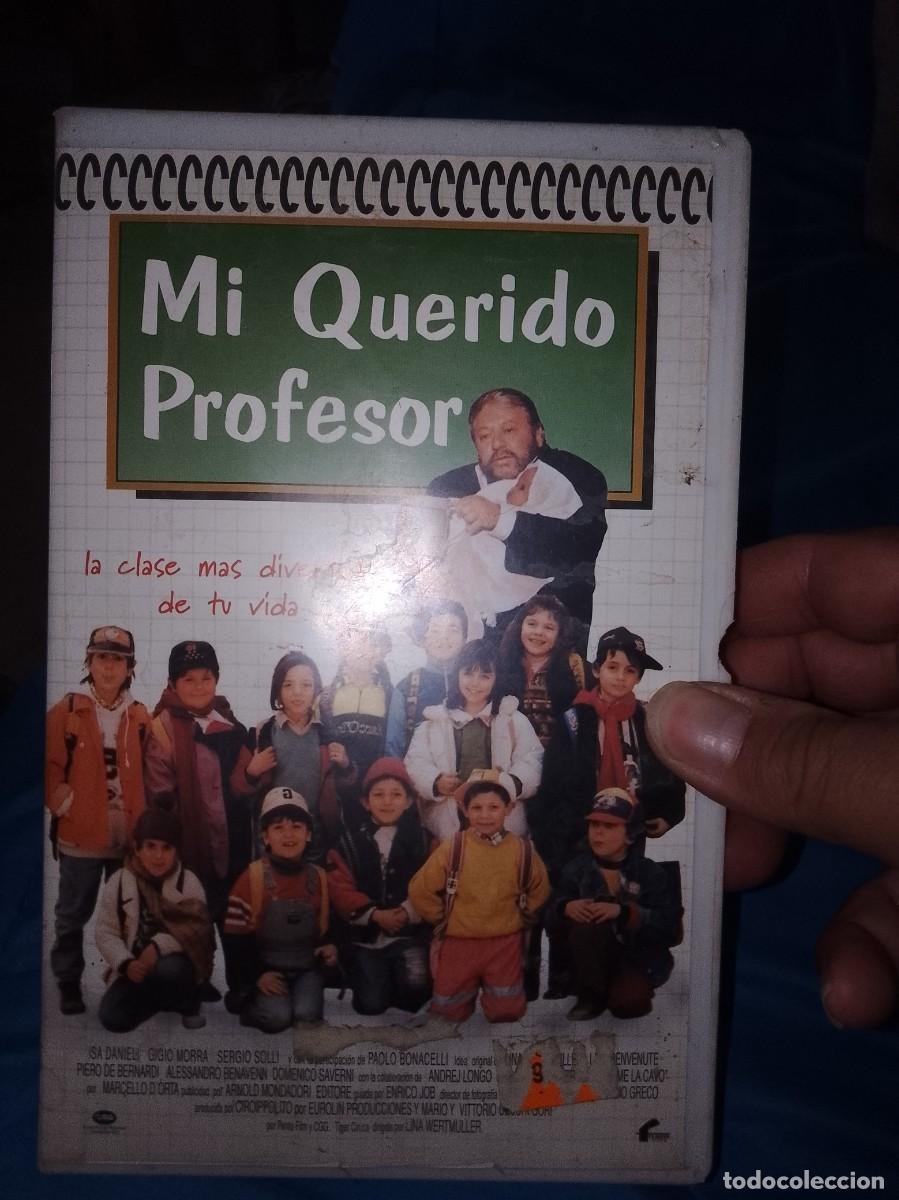 Cine: Mi querido profesor vhs caja grande unica