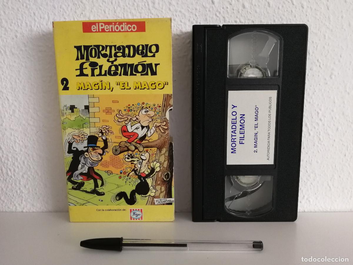 Cine: VHS ORIGINAL - MORTADELO Y FILEMON - MAGIN EL MAGO - ANIMACION