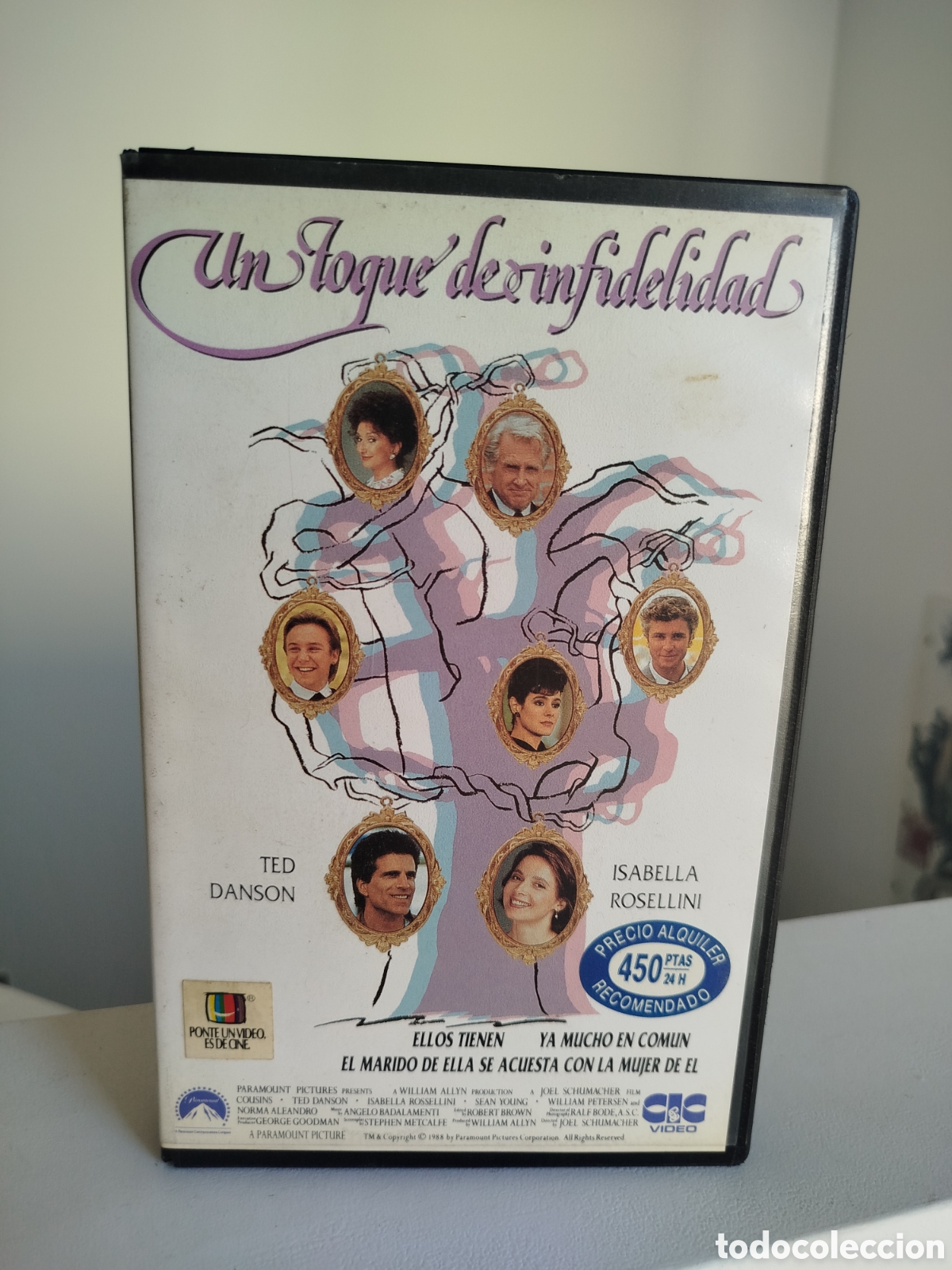 Cine: UN TOQUE DE INFIDELIDAD VHS