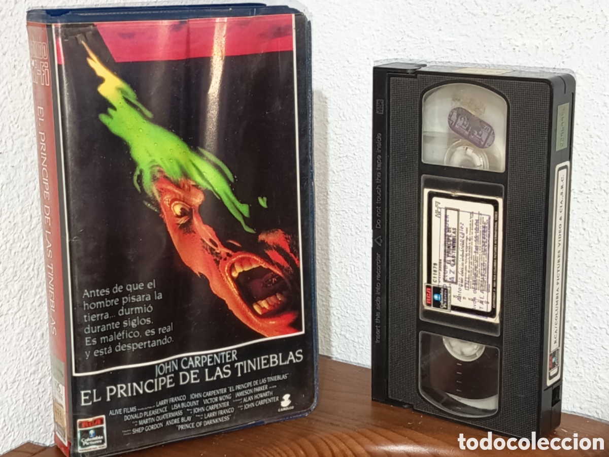 Cine: El pr&iacute;ncipe de las tinieblas de John Carpenter. Pel&iacute;cula VHS