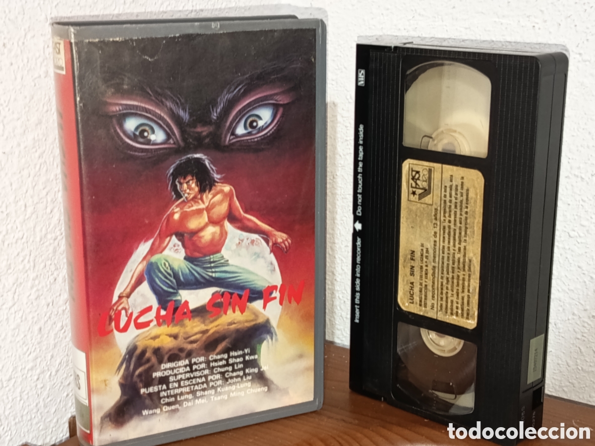 Cine: Lucha sin fin. Pel&iacute;cula VHS