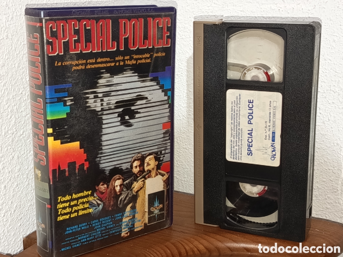 Cine: Special police. Pel&iacute;cula VHS