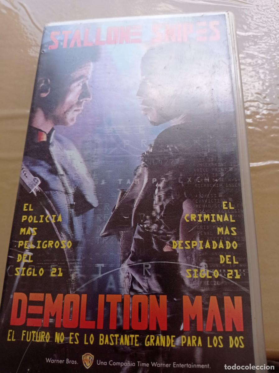 Cine: Demolition man silve Stallone VHS