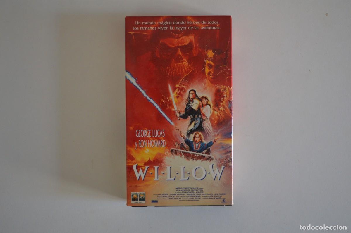 Cine: V&Iacute;DEO VHS CINE PEL&Iacute;CULA WILLOW FANTAS&Iacute;A GEORGE LUCAS RON HOWARD COLUMBIA TRISTAR HOME VIDEO