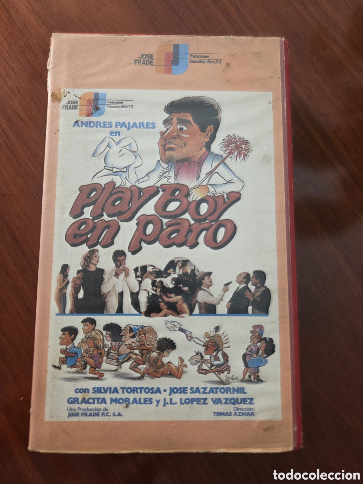 Cine: PLAY BOY EN PARO ( Silvia Tortosa) ( Andr&eacute;s Pajares ) ( Gracita Morales) ( Jos&eacute; Luis Lopez Varquez )