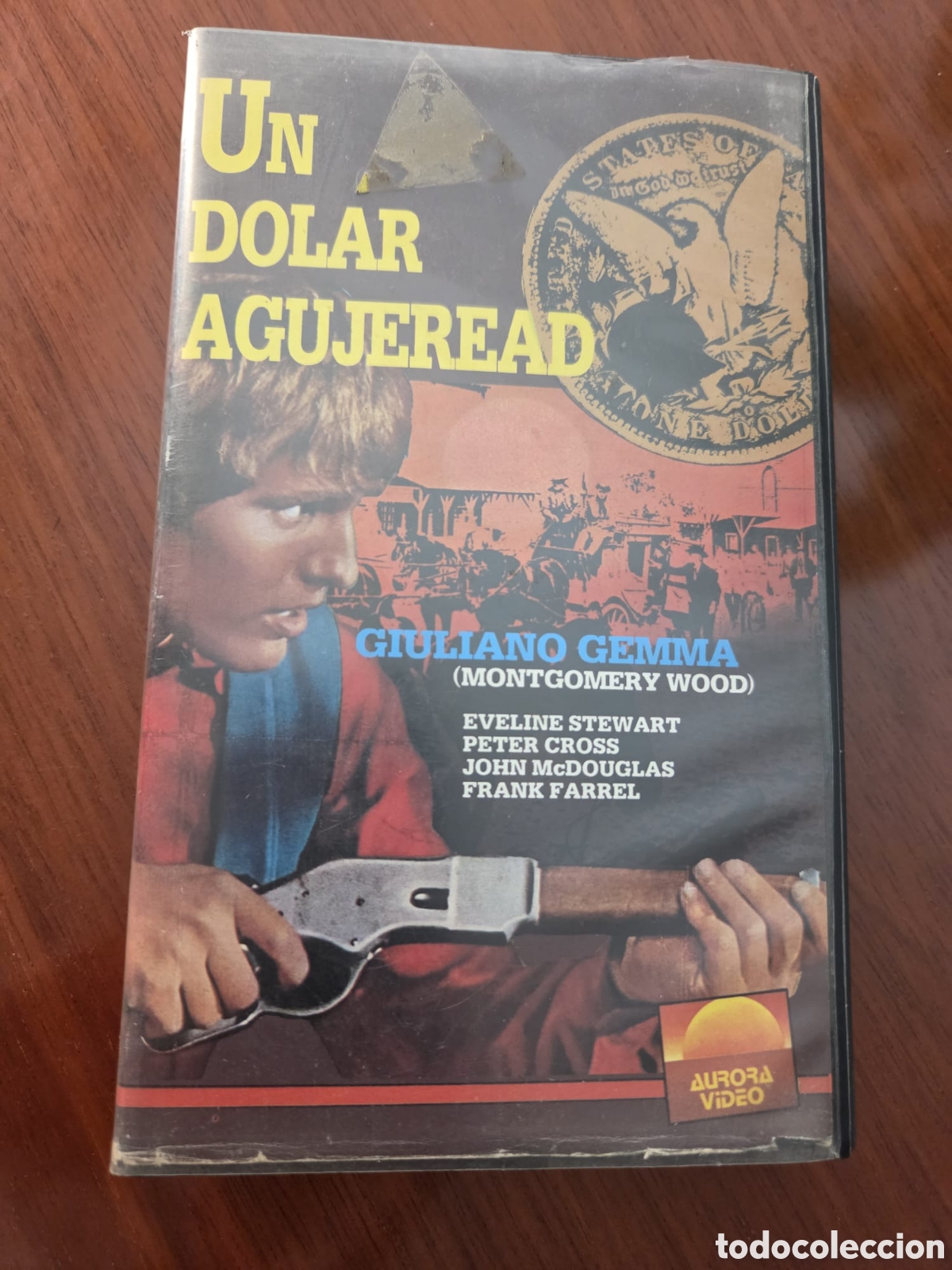 Cinema: VHS &ldquo;Un d&oacute;lar agujereado&rdquo; &ndash; Western cl&aacute;sico con Giuliano Gemma &ndash; Edici&oacute;n Aurora Video &ndash; Coleccionist