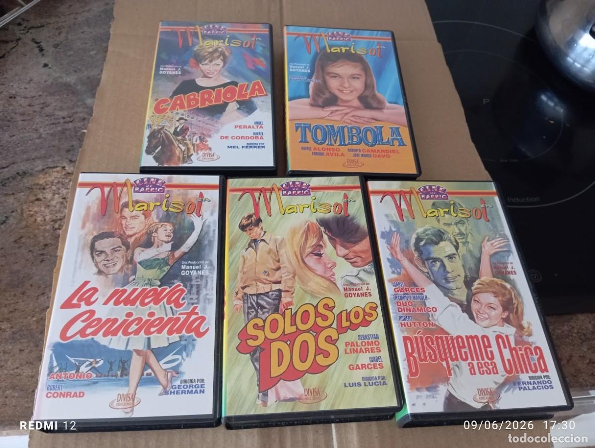 Cine: 5 VIDEOS VHS MARISOL NUEVOS