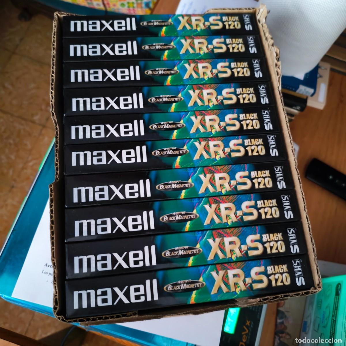 Cine: Cinta VHS MAXELL XR-S BLACK 120 minutos