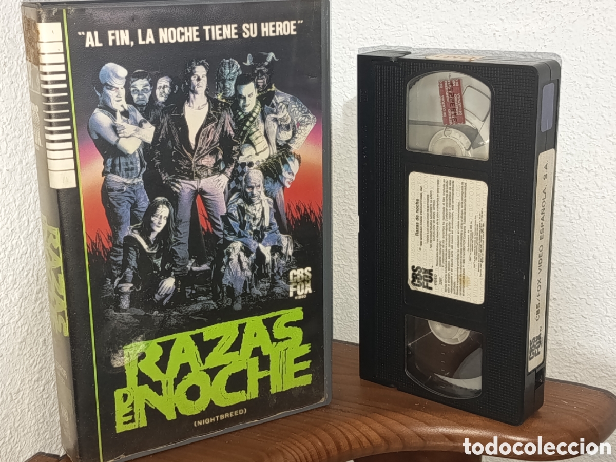 Cine: Razas de noche de Clive Barker. Pel&iacute;cula VHS