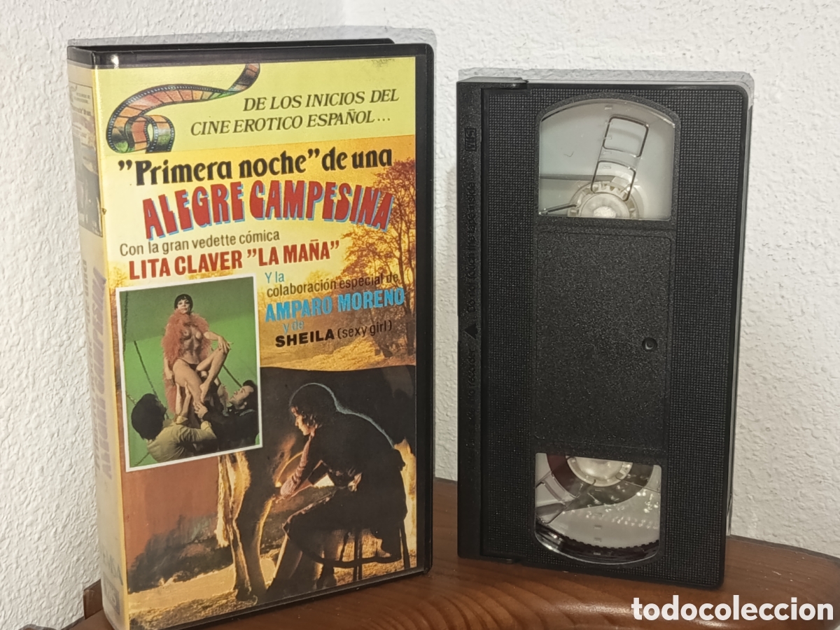 Cine: Primera noche de una alegre campesina. Pel&iacute;cula VHS
