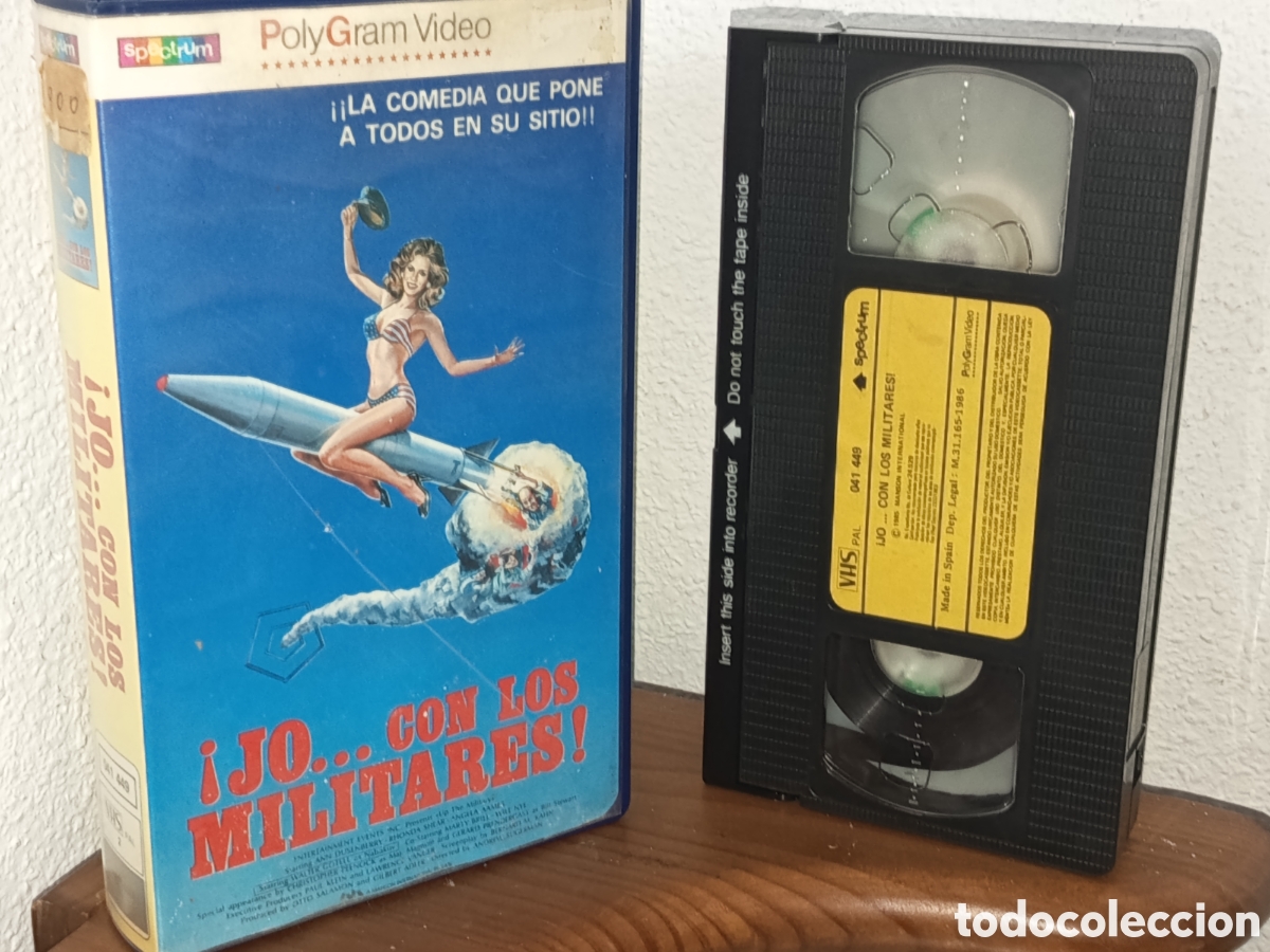 Cine: Jo con los militares. Pel&iacute;cula VHS