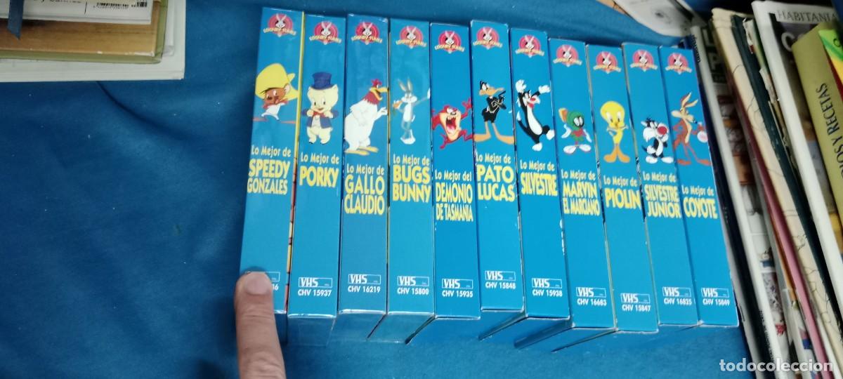 Cine: LOTE DE 11 CINTAS LO MEJOR DE LOONEY TUNES LOS DE FOTO VHS CINE E-HCAR