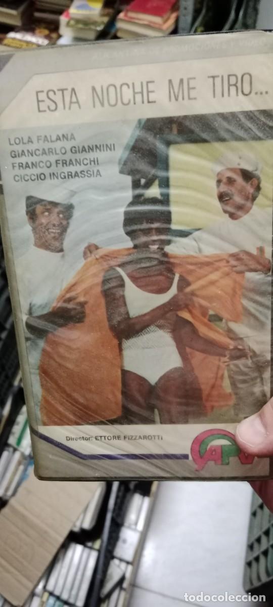 Cine: ESTA NOCHE ME TIRO VHS CINE E-HCAR