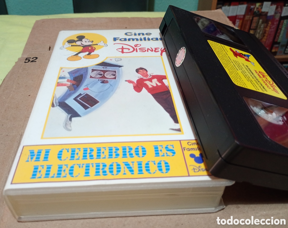 Cine: Mi cerebro es electr&oacute;nico vhs Disney