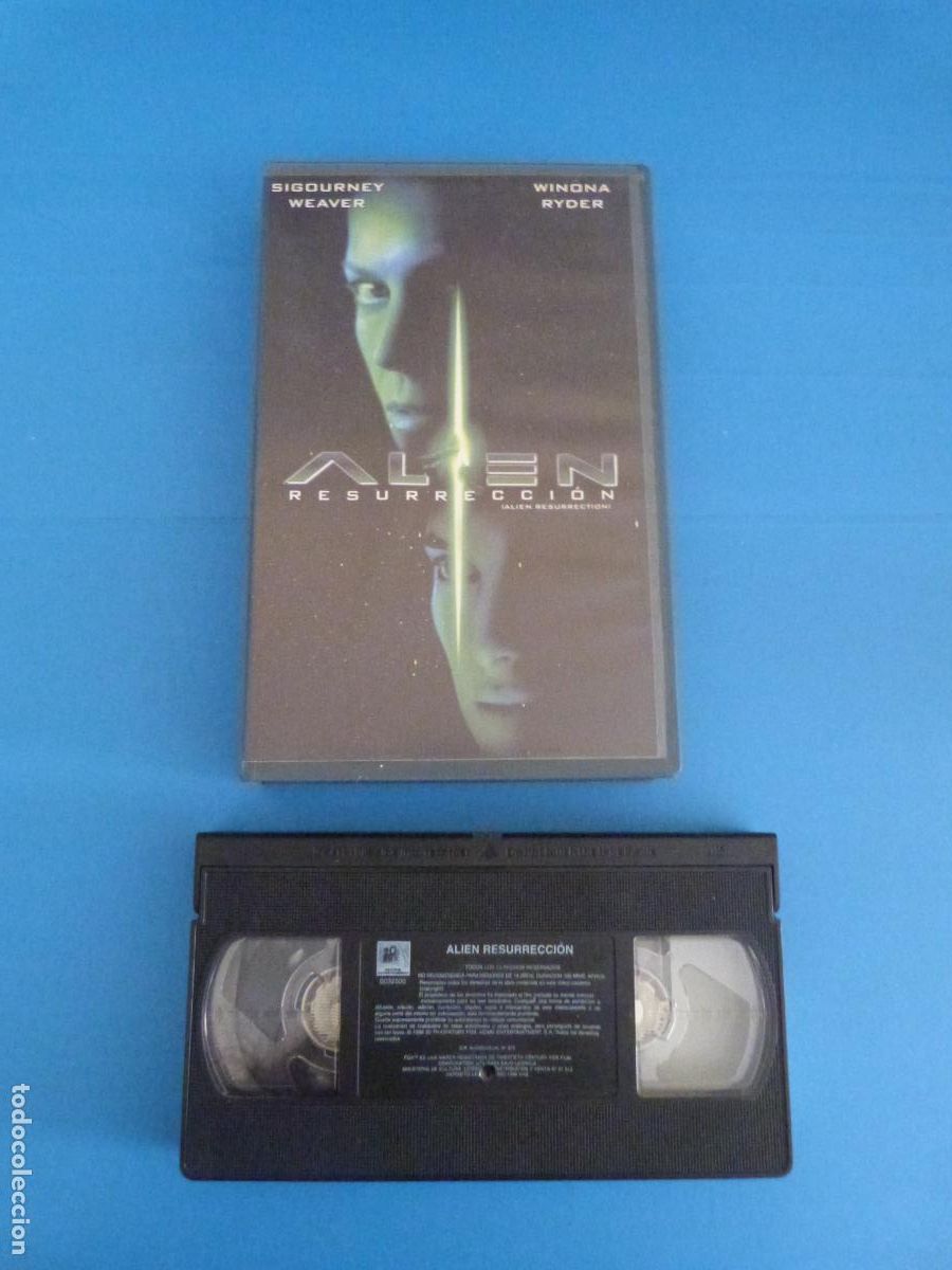 Cine: PELICULA VHS ALIEN RESURRECCION SIGOURNEY WEAVER WINONA RYDER A&Ntilde;O 1998