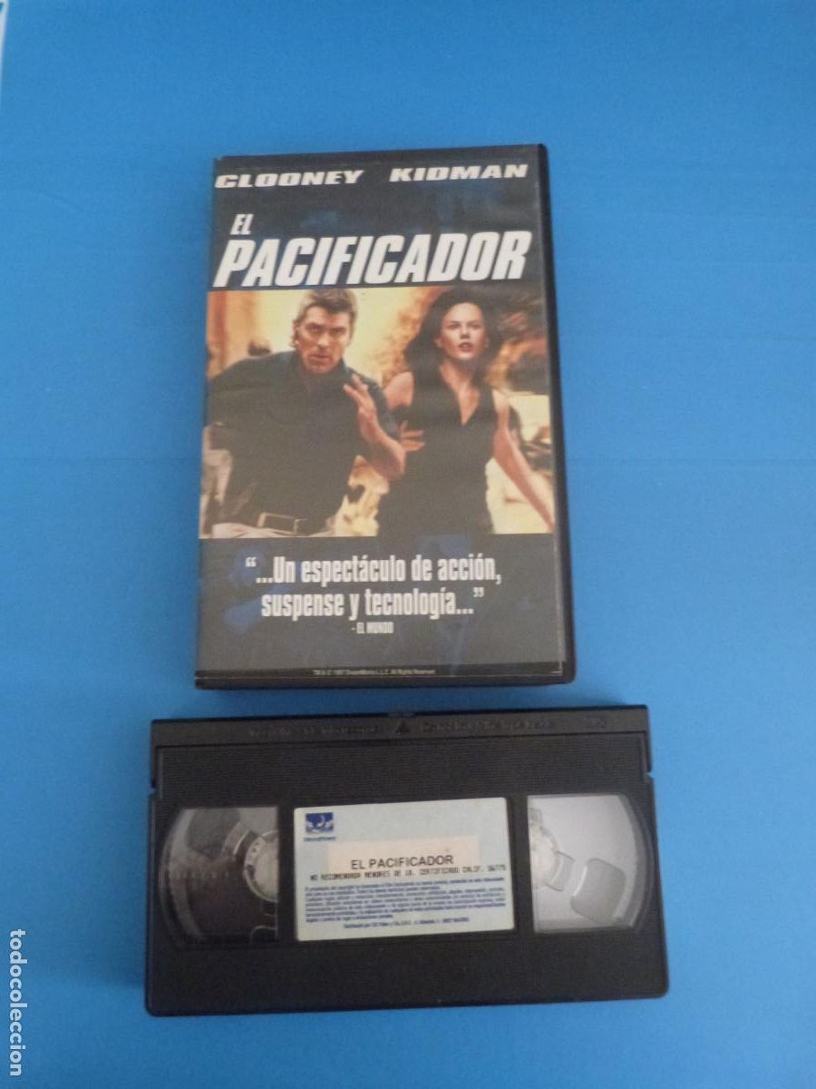 Cine: PELICULA VHS EL PACIFICADOR CLOONEY KIDMAN A&Ntilde;O 1998