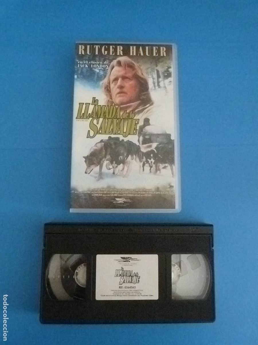 Cine: PELICULA VHS LA LLAMADA DE LO SALVAJE RUTGER HAUER A&Ntilde;O 1996