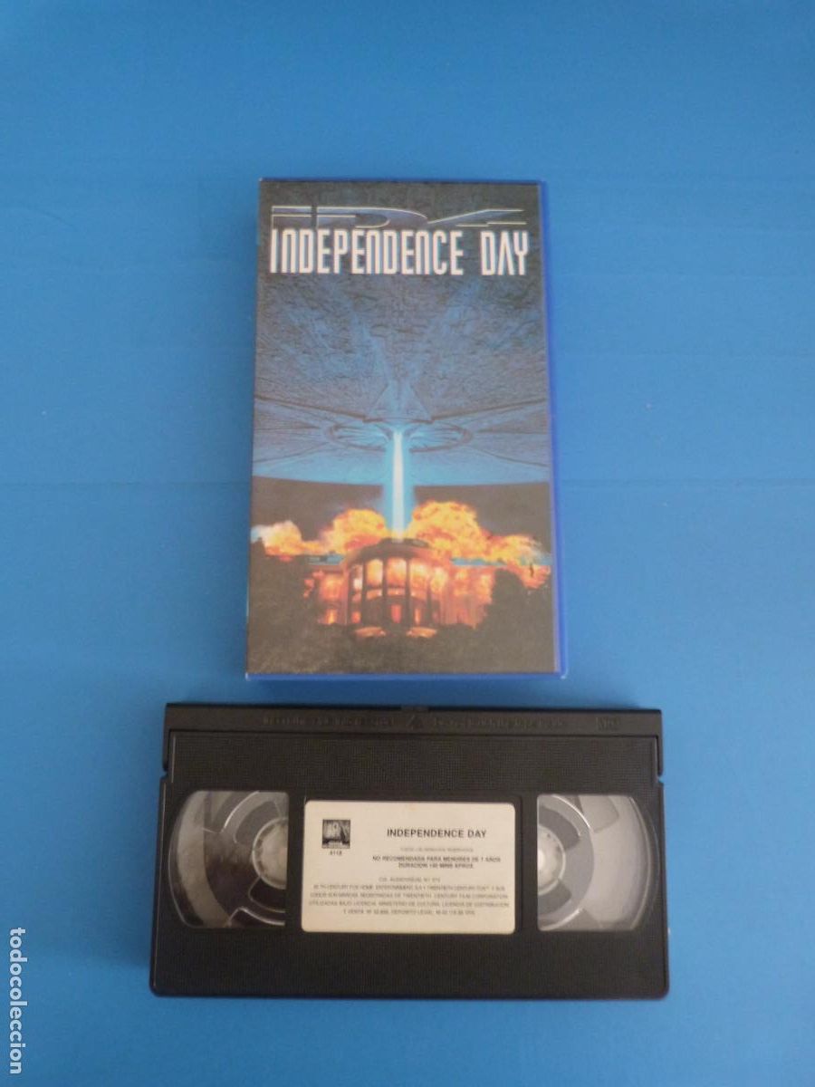 Cine: PELICULA VHS INDEPENDENCE DAY A&Ntilde;O 1996