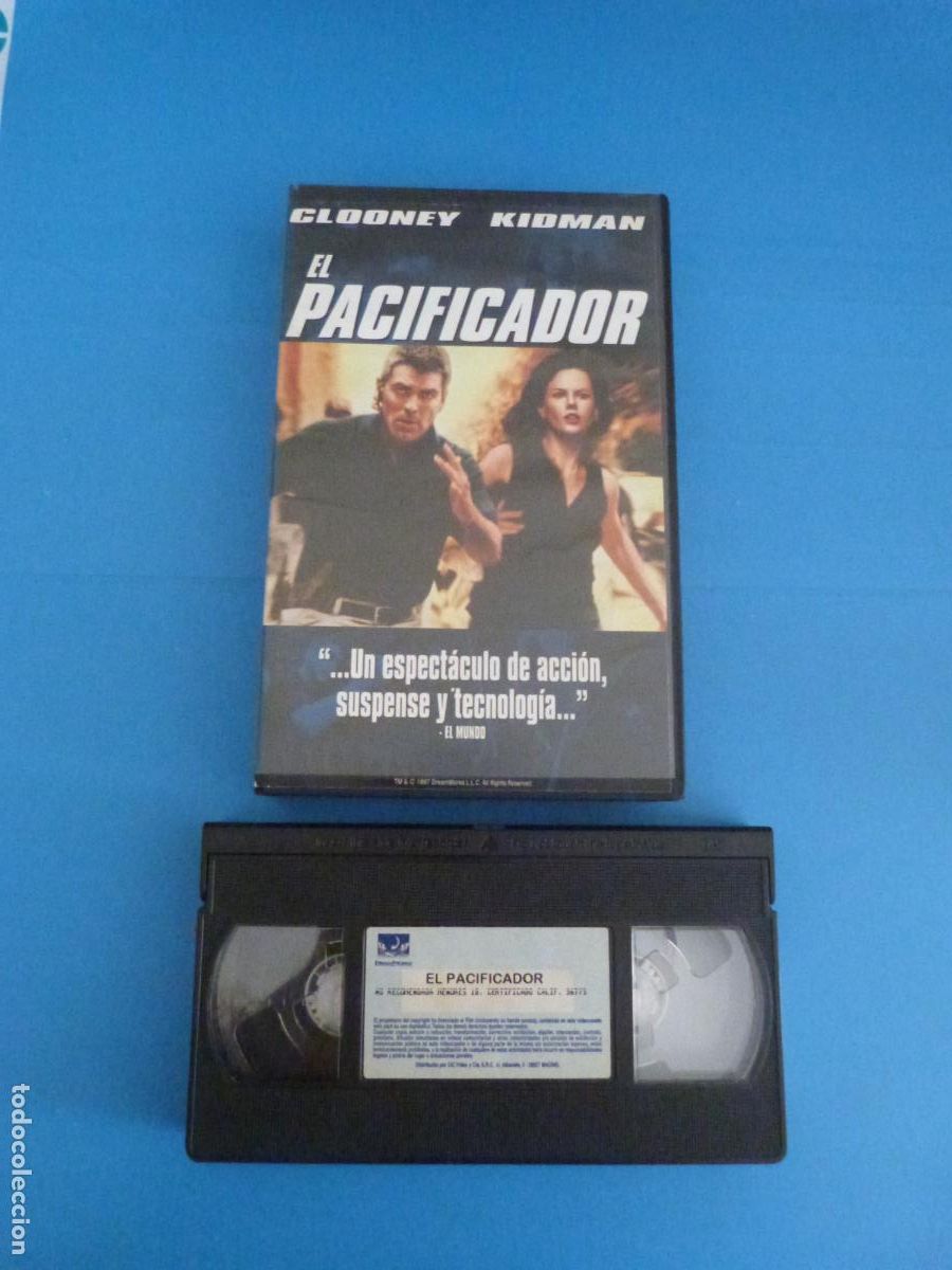 Cine: PELICULA VHS EL PACIFICADOR GEORGE CLOONEY NICOLE KIDMAN A&Ntilde;O 1998