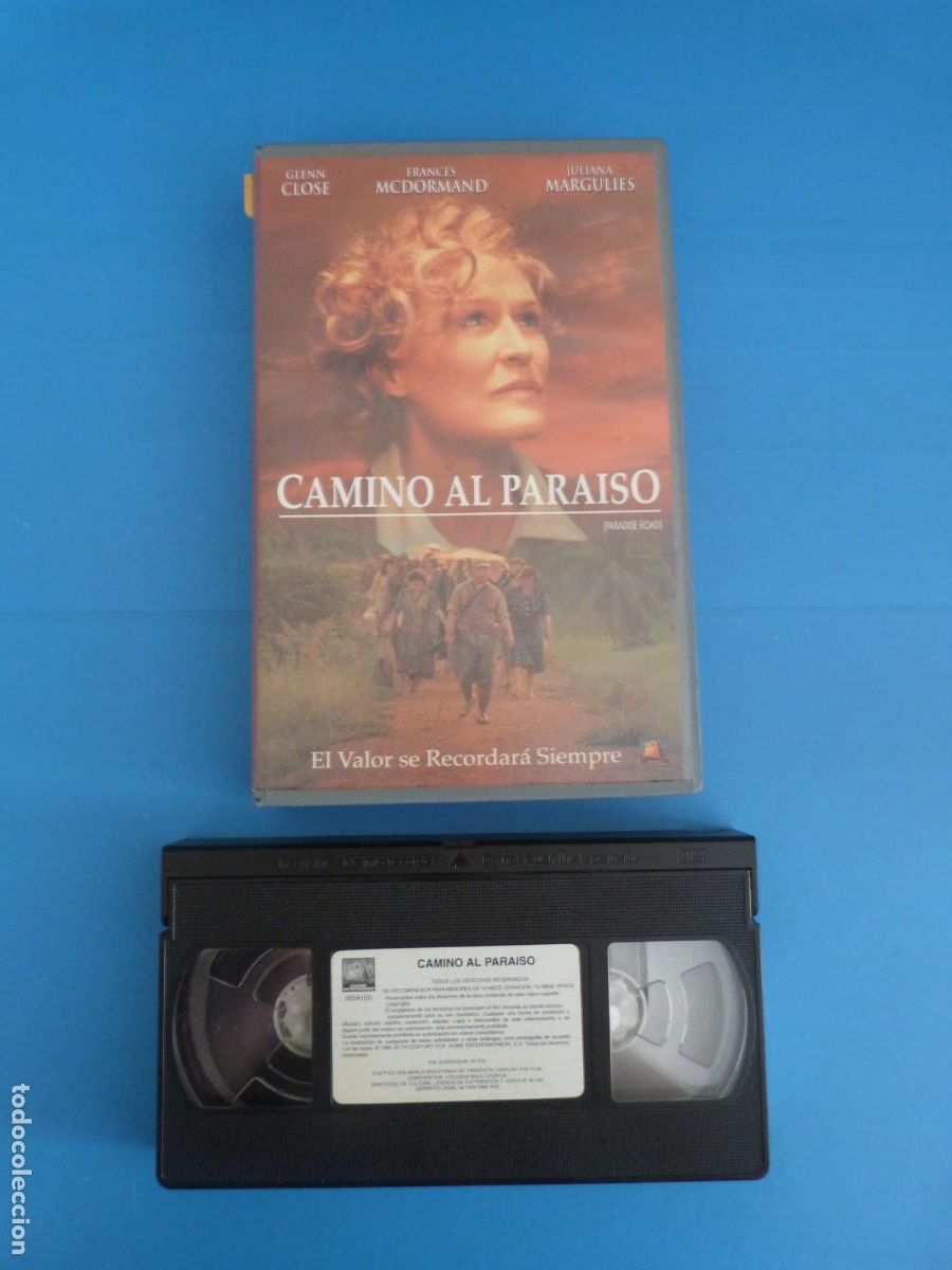 Cine: PELICULA VHS CAMINO AL PARAISO GLENN CLOSE FRANCES MCDORMAND A&Ntilde;O 1998