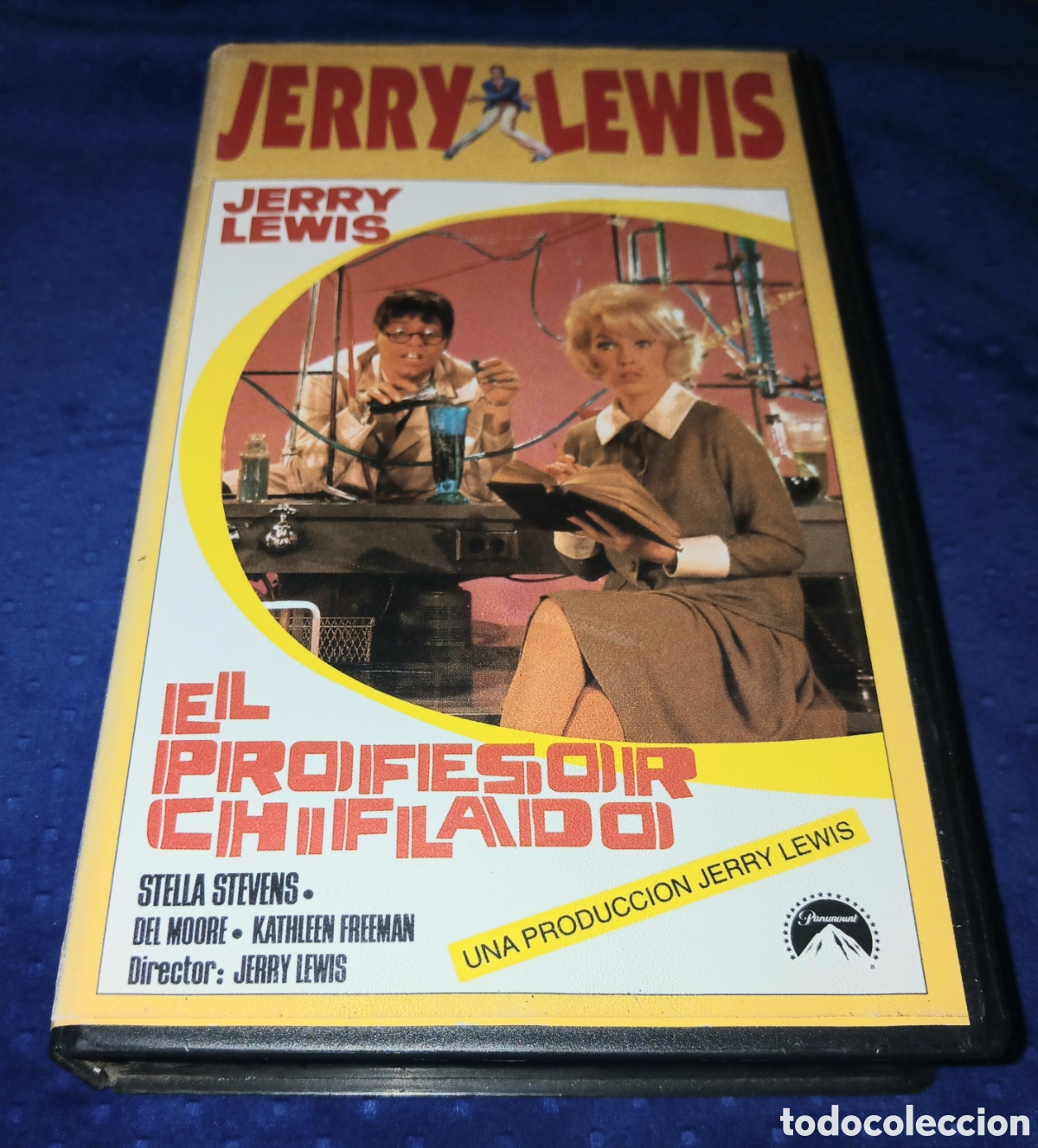 Cine: Pel&iacute;cula VHS El Profesor Chiflado (1963) Jerry Lewis - Edici&oacute;n CIC / Paramount