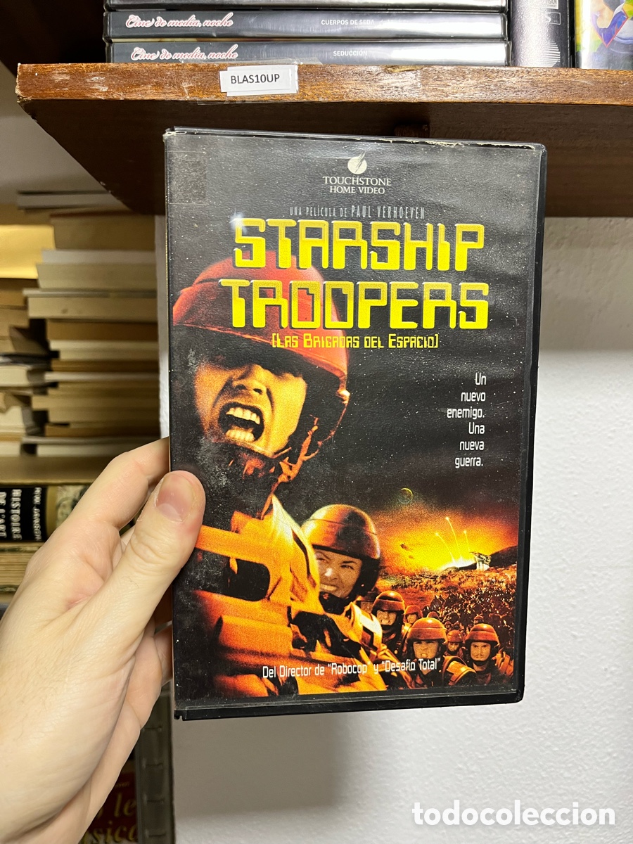 Cine: BLAS10UP VHS PELiCULEDE PAUL VERHOETEN STARSHIP TROOPERS Las brigadas DEL espacio