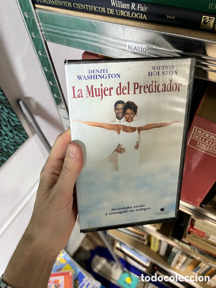 Cine: BLAS10 VHS DENZEL WHITNEY WASHINGTON HOUSTON La Mujer del Predicador
