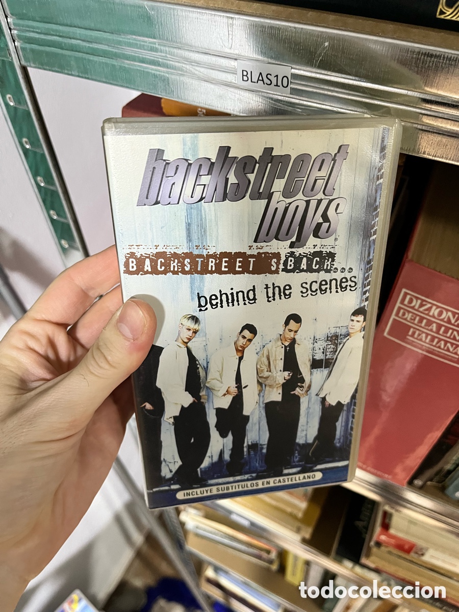 Cine: BLAS10 LOS. BACkstreet boys behing the scenes VHS