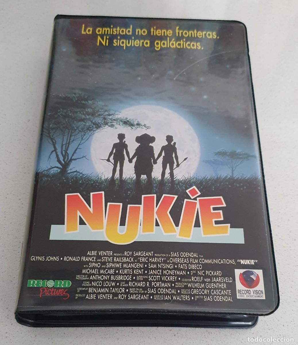 Cine: Pel&iacute;cula Vhs. Nukie. Editada por Record Vision en 1990. Videoclub alquiler.