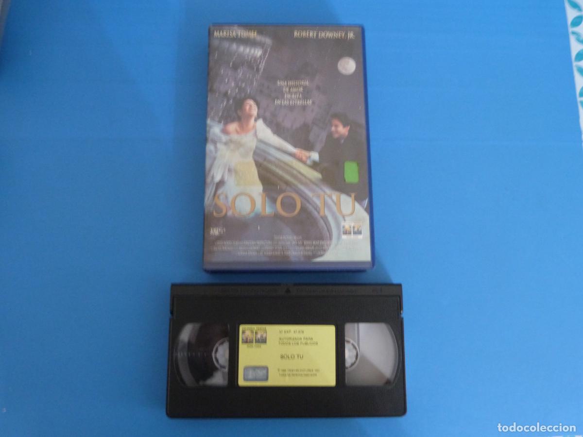 Cine: PELICULA VHS SOLO TU ROBERT DOWNEY JR. A&Ntilde;O 1995